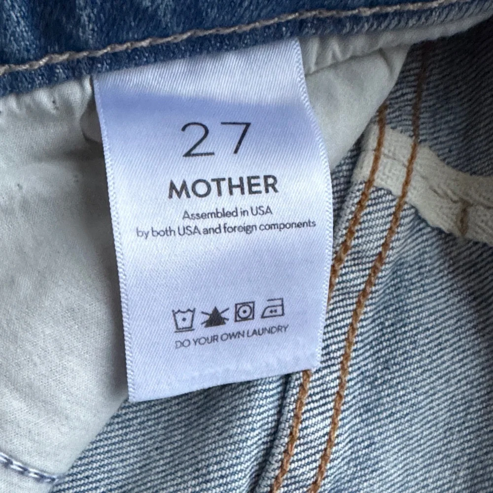 Anthropologie Mother Superior Blue Women's Jeans - Picture 13 of 14